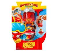 SUPERTHINGS KAZOOM Power - Kazoom Spinner - Doc Vroom Includes 1 Kazoom Capsule, 1 Kazoom Spinning Top and 1 Strip.