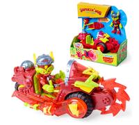 Superthings Kazoom Power - Combat Vehicle Kid Fury Combat Vehicle from the Clan TV Series Kazoom Power, Includes 1 Combat Vehicle, 1 Kid Fury Exclusive, 1 Weapon and 1 Accessories
