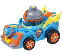 SUPERTHINGS Kid Kazoom Vehicle - Kazoom Power, with Launcher, Top, Figure