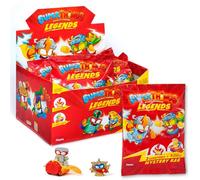 SUPERTHINGS Legends - Mystery Bag. Box of 18 surprise blind bags from the Legends series of collectible figures. Each includes 2 SuperThings and 1 vehicle. Contains products from series 1-9.