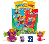 SUPERTHINGS Rescue Force Series - 6-Pack. Includes 4 SuperThings (1 rare silver captain), 1 Rescue Jet and 1 Jump Wing 6/6