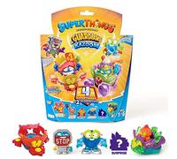 SUPERTHINGS RIVALS OF KABOOM - Series 9 - Guardians of Kazoom -Pack of 4 x SuperThings (Includes 1 silver captain) and 2 x Kazoom Jets - 1/6