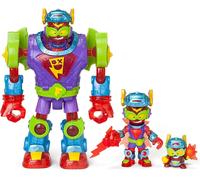 SUPERTHINGS RIVALS OF KABOOM Superbot Storm Fury - Articulated robot with combat accessories, exclusive 1 x Kazoom Kid and 1 x SuperThing