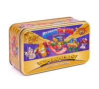 SUPERTHINGS Series 5 Gold Tin - It contains all the special figures from Series 5, including the ultra-rare (Kid Fury), the 2 gold leaders, the 6 silver captains and the 2 gold Aerowagons