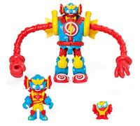 SUPERTHINGS Superbot Power Arms Sugarfun - Articulated hero robot with flexible arms and combat accessory. Includes 1 exclusive Kazoom Kid and 1 exclusive SuperThing