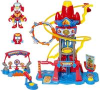 SUPERTHINGS Training Tower - Training tower with lights and sound, 1 SuperThing and 1 exclusive Kazoom Kid. 3 training areas for learning to fly, shoot and fight.