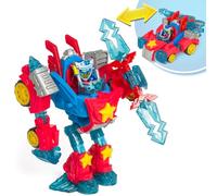 Magic Box Robot Turbo Warrior Power Superthings Transformable To Car 18x21x8.7 Cm
