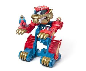 SUPERTHINGS Wild Tigerbot - Transformable Tiger Robot. The robot turns into a vehicle. Includes 1 exclusive Wild Kid and 1 exclusive Wild SuperThing