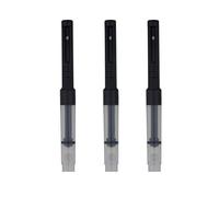 SUPERTOOL 0.26cm Diameter, Piston Standard Ink Converter, for Fountain Pen Ink Bottle (3 Pcs)