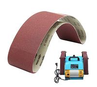 SUPERTOOL 20mm x 520mm Sanding Belts - Aluminium Oxide Power-Sander for Woodworking, Belt Sander, Metal Polishing (5Pcs, 40 Grits)