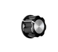 Supertool 6mm Potentiometer Knobs (Pack of 5) - Rotary Switch, White Aluminium Cap Knobs