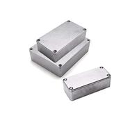 SUPERTOOL Diecast Aluminium, Waterproof Electronics Project Enclosure Box for External Enclosure Power, Outdoor (1Pcs-1590DD 188 x 119 x 37.5mm)