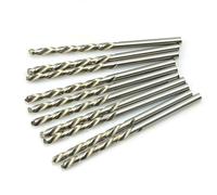 SUPERTOOL HSS High-Speed Steel Drill Bits 0.9mm Straight Shank Twist Metric Drill for Wood Plastic Aluminum (10Pcs)