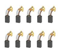 SUPERTOOL Motor Carbon Brushes - 10pcs Various Size Electric Replacement Motor Carbon Brushes for Power Tool