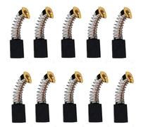 SUPERTOOL Motor Carbon Brushes - 10pcs Various Size Electric Replacement Motor Carbon Brushes for Power Tool