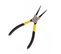 SUPERTOOL Snap Ring Pliers Mini Long Nose/Straight/Bent Internal/External Circlip Pliers for DIY and Wood Working (9" Internal Straight)