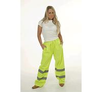 Supertouch 18546 Ankle Band Hi Vis Trousers, 3X-Large, Yellow