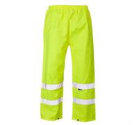 Supertouch 18556 Knee Band Hi Vis Trousers, 3X-Large, Yellow