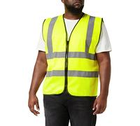 Supertouch 32345 Zipped Hi Vis Vest, XX-Large, Yellow