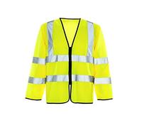 Supertouch 32646 Long Sleeved Hi Vis Zip Vest, 3X-Large, Yellow