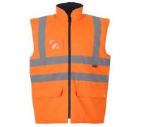 Supertouch 36684 GO/RT HI-VIS Interactive Body Warmer - Orange