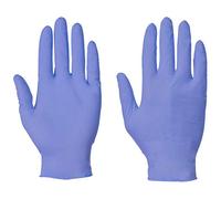 Supertouch Blue Nitrile Large gloves Powder Free Disposable gloves (Box of 100pcs)