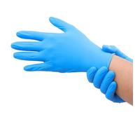 Supertouch Blue Nitrile Powder Free Gloves - Extra Large - Pack of 100