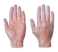 SuperTouch Clear Vinyl Powder-Free Disposable Gloves Size XL (Box 100)
