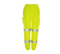 Supertouch J8046 Hi Vis Jogging Bottoms, 3X-Large, Yellow