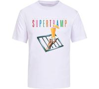 Supertramp The Very Best Crime of The Century T-Shirt Unisex Tee White Size L