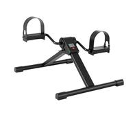 Superun Pedal Exerciser - Mini Exercise Bike with LCD Display - Under Desk Bike with Adjustable Resistance Leg Foot Pedal Exerciser for Home Office APP Compatible