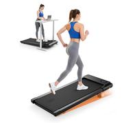 Superun Raceable 6% Incline Walking Pad with App Control, Under Desk Treadmill for Smart Devices MAX 12KM/H Foldable Treadmill, Max 136KG 159KG Suitable for Heavy People, Door to Door Delivery