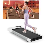 Superun Raceable Walking Pad with App Control, Under Desk Treadmill for Smart Devices with Training Courses and AI Training, Max 136KG 159KG Suitable for Heavy People, Door to Door Delivery