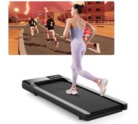 Superun Raceable Walking Pad with App Control, Under Desk Treadmill for Smart Devices with Training Courses and AI Training, Max 136KG 159KG Suitable for Heavy People, Door to Door Delivery