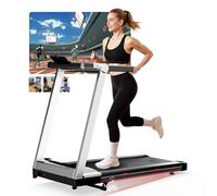Superun Treadmills for Home Foldable, Raceable Folding Treadmill Suitable for High-Tech Equipment, MAX 158KG Incline Treadmill with APP Control, Door to Door Delivery Running Machine