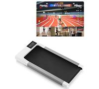 Superun Walking Pad Raceable 2.5HP APP Control Under Desk Treadmill 136KG Capacity Portable Walking Machine for Home with Training Courses and Multi-Runner Races