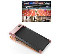 Superun Walking Pad Raceable 6% Incline 2.5HP Under Desk Treadmill 136KG Capacity 6/ 12KM/H Foldable Treadmill with HIIT & MIIT Programs APP Control Portable Walking Machine for Home
