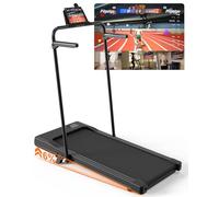 Superun Walking Pad Raceable 6% Incline 2.5HP Under Desk Treadmill 136KG Capacity 6/ 12KM/H Foldable Treadmill with HIIT & MIIT Programs APP Control Walking Machine UK Stock Fast Door to Door Delivery