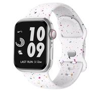 Superuper Sport Strap Compatible for Apple Watch Straps Series 11 10 9 8 7 6 5 4 Ultra3 49mm 46mm 45mm 44mm 42mm 41mm 40mm 38mm for Women Men, Made from Recycled Silicone for iWatch SE 3 Band