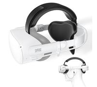 SUPERUS Battery Head Strap for Quest 2 with Earphones - Adjustable Elite Strap Replacement Accessories for Meta/Oculus Quest 2 - Extend Playtime & Reduce Head Pressure