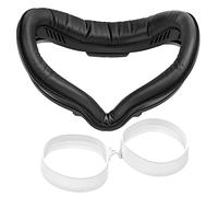 SUPERUS Face Cover Pad & Glasses Spacer Compatible with Oculus/Meta Quest 2 Accessories, Enhanced Comfort, and Prevent Your Glasses from Scratching VR Lenses (White)