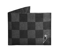 SUPERVEK Checkered Stitched Tyvek Paper Mighty Wallet - Vegan Thin Tear Water-Resistant Slim Wallet for men - Mens Credit Card Holder Wallet Gifts - Hype Skateboarding Bifold Wallets for Men - RFID,