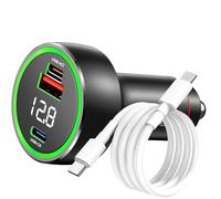 SuperVooc car charger 120W For OnePlus OPPO Realme (Add cable 1m)