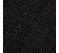 Superwash Merino Wool Yarn Drops Baby Merino, Sport Weight, 5 ply, 1.8 oz 191 Yards, Quantity is per 1 Item (21 Black)