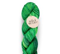 Superwash Merino Wool Yarn for Knitting & Crocheting - Hand Dyed, Luxurious & Soft Dk Weight Yarn, 100gr, 240 Yards - Jungle Secrets