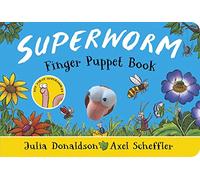 Superworm Finger Puppet Book - the wriggliest, squiggliest superhero ever!