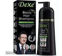 SUPGUDER Temporary Black Hair Shampoo with Natural Ingredients - Instant Color for Up to 30 Days, Simple to Use, Fast-Hair Colour Shampoo for Men and Women