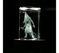 SUPIA ART FACTORY Dead by Daylight 3D Crystal Figure - Killer Executioner - RGBW 16 Colorful LED Lighting Stand with Laser Engraved Crystal Figure. Dead by Daylight Merch