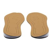 Supination Insoles,O/XO Leg Orthopedic Corrective Brown Insoles,for Foot Alignment,Heel Pain,Metatarsalgia,Bow Legs,Posture Improve,for Men and Women, Supination, 35/36