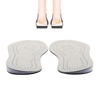 Supination O/XO Leg Orthopedic Corrective Insoles for Men and Women - Foot Alignment, Bow Legs, Posture Improvement, Pronation Correction(White,35-36)